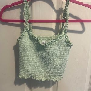 Hollister cropped tank